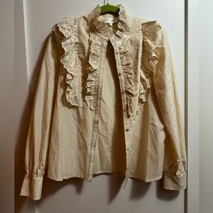 The west side button down blouse